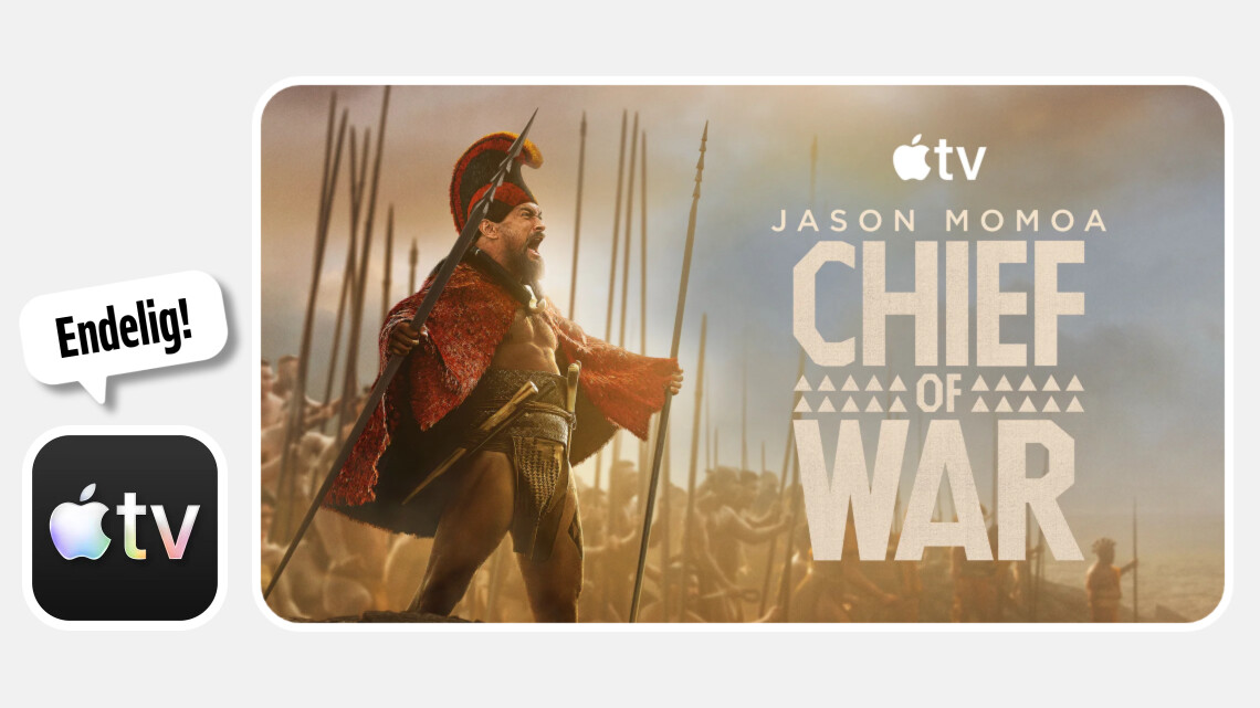 This is a photo of Chief of War apple TV