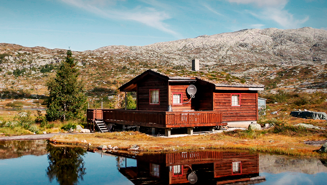 TV på hytta med Canal Digital